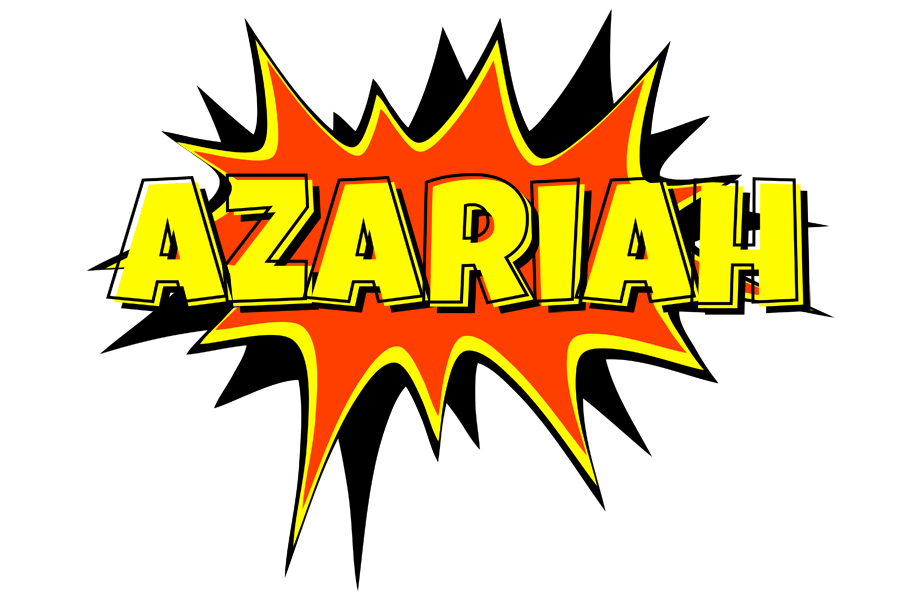 Azariah bazinga logo