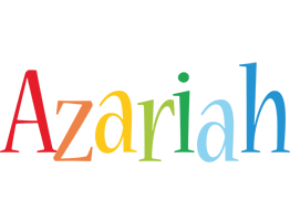 Azariah birthday logo