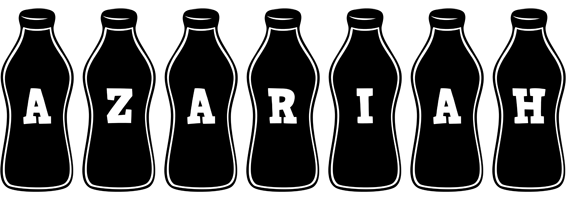 Azariah bottle logo