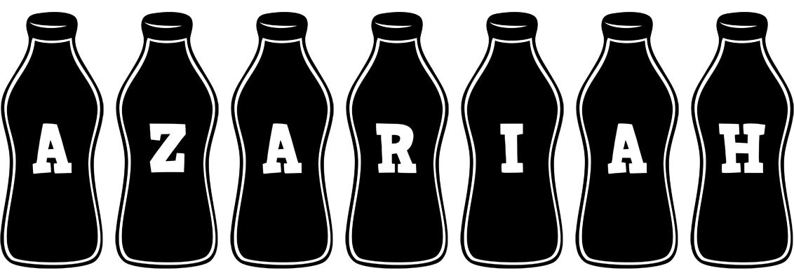Azariah bottle logo