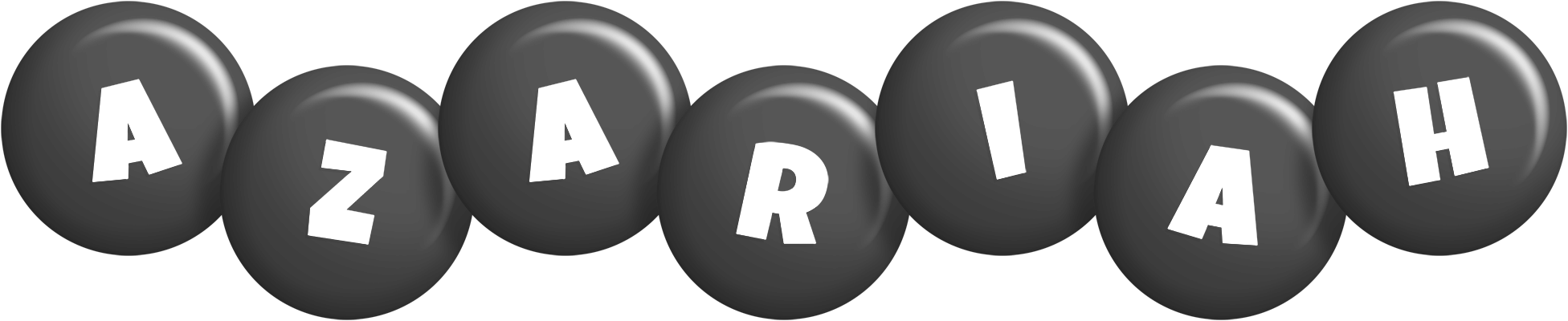 Azariah candy-black logo
