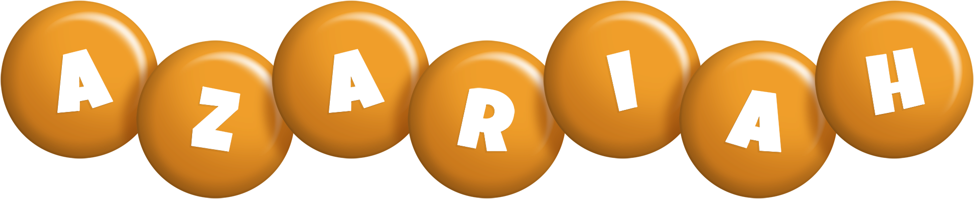 Azariah candy-orange logo