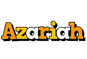 Azariah cartoon logo