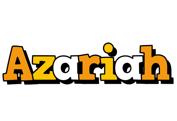 Azariah cartoon logo