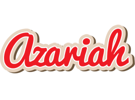 Azariah chocolate logo