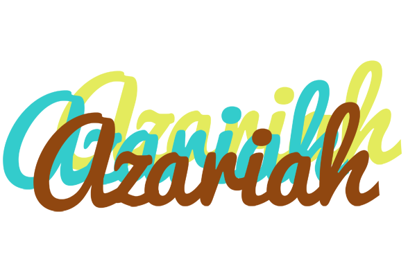 Azariah cupcake logo