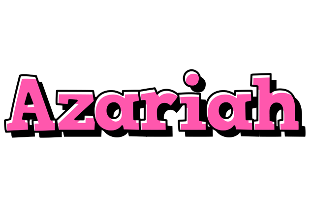 Azariah girlish logo