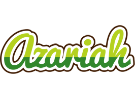 Azariah golfing logo