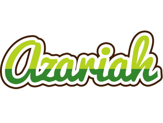 Azariah golfing logo