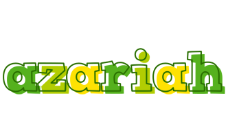 Azariah juice logo