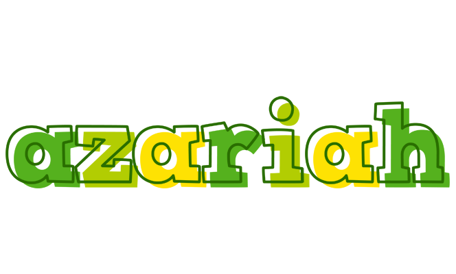 Azariah juice logo