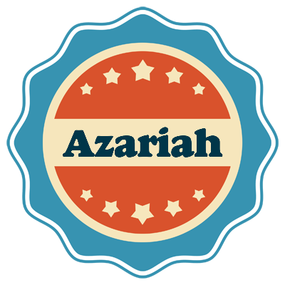 Azariah labels logo