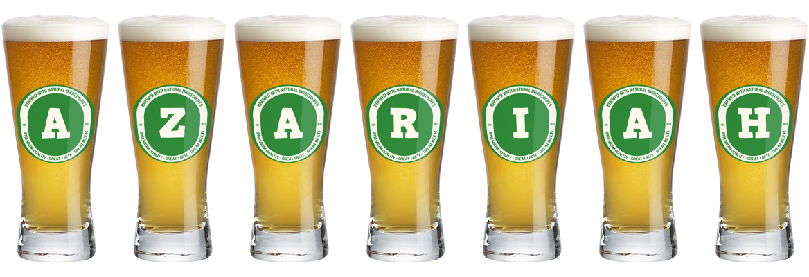 Azariah lager logo