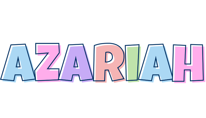 Azariah pastel logo