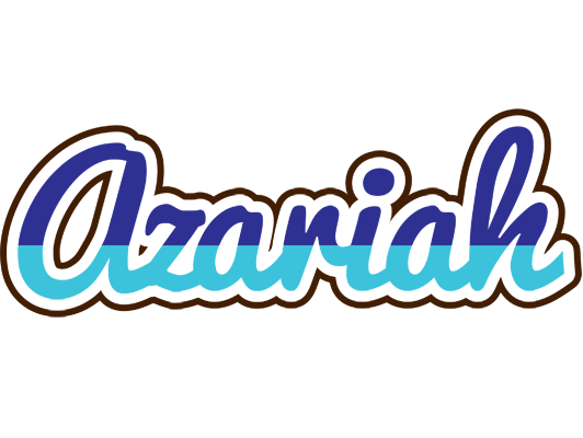 Azariah raining logo
