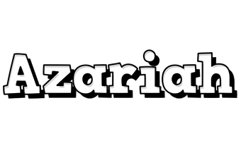 Azariah snowing logo