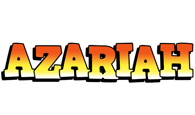 Azariah sunset logo