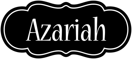 Azariah welcome logo