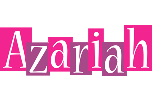 Azariah whine logo