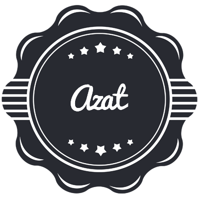 Azat badge logo