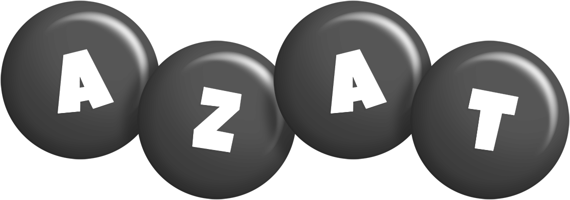 Azat candy-black logo