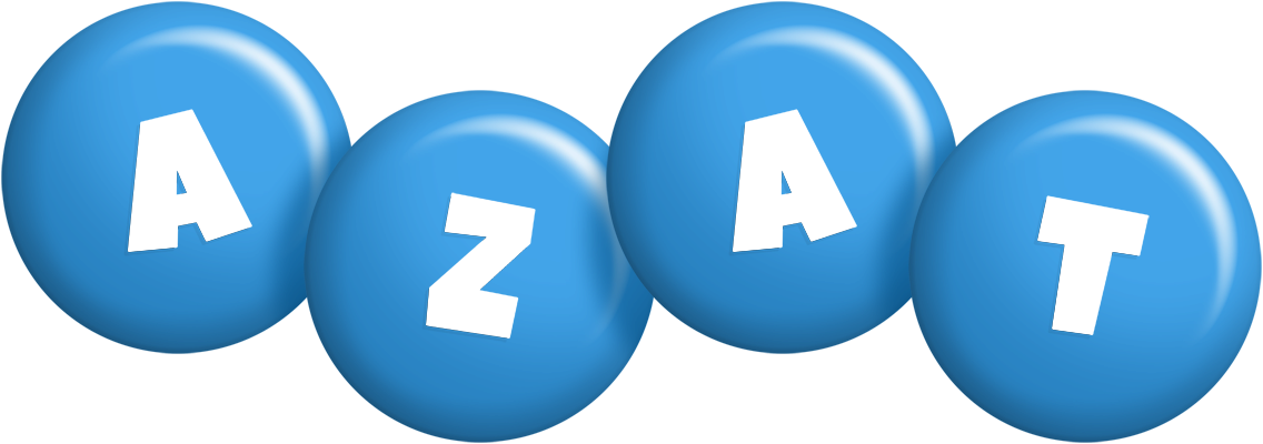 Azat candy-blue logo