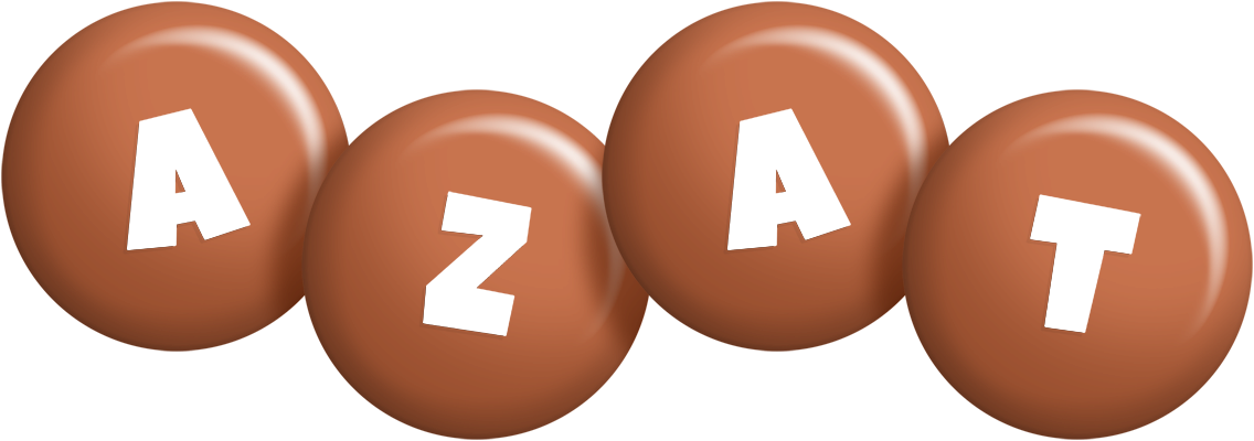 Azat candy-brown logo
