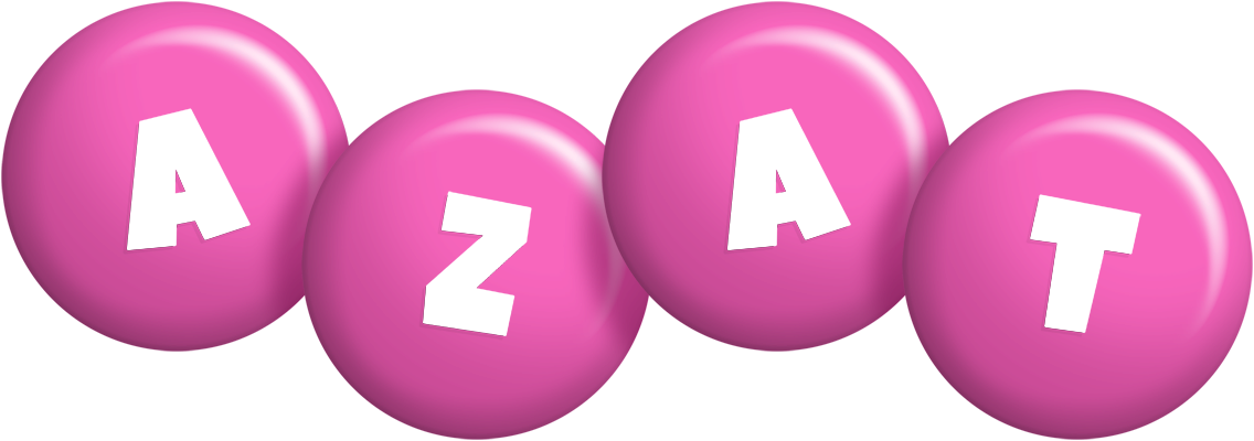 Azat candy-pink logo