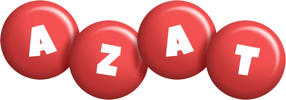 Azat candy-red logo