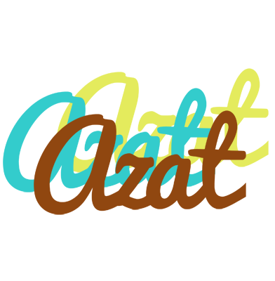 Azat cupcake logo