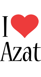 Azat i-love logo