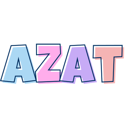 Azat pastel logo