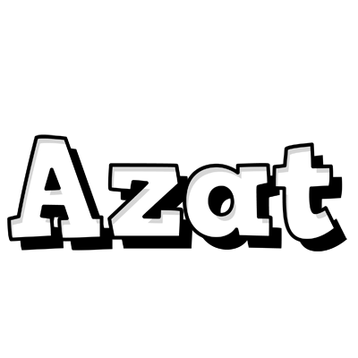 Azat snowing logo