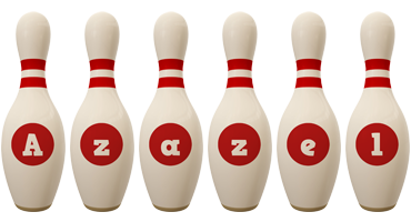 Azazel bowling-pin logo