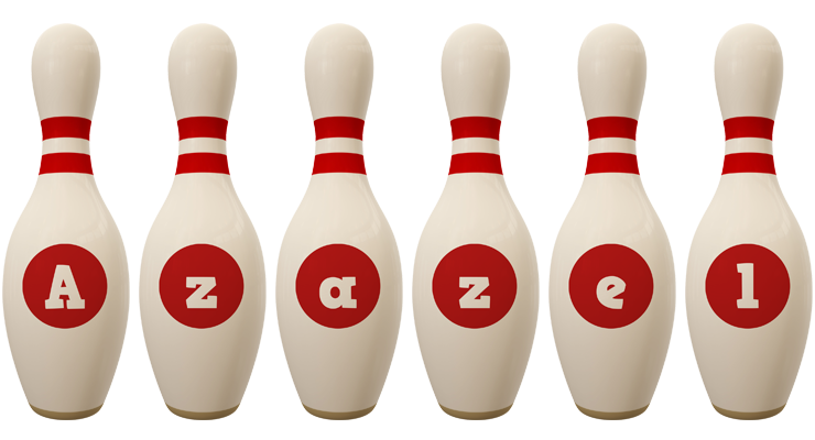 Azazel bowling-pin logo