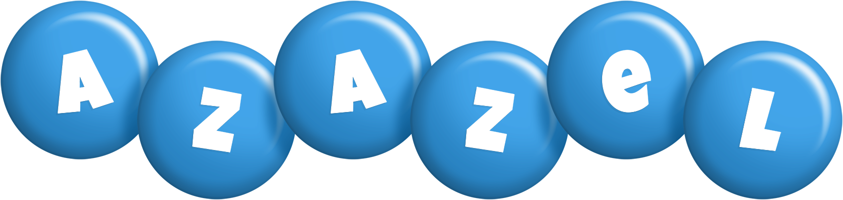 Azazel candy-blue logo