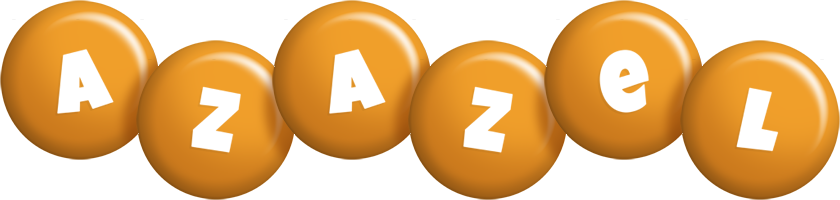 Azazel candy-orange logo