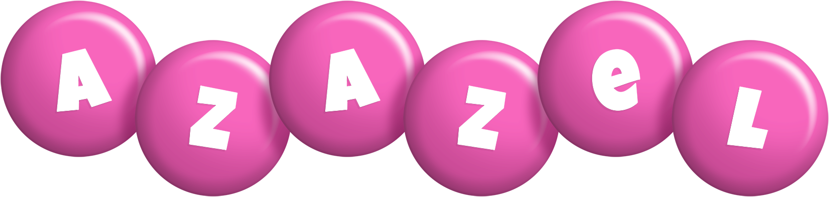 Azazel candy-pink logo