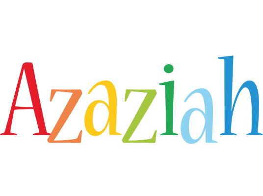 Azaziah birthday logo