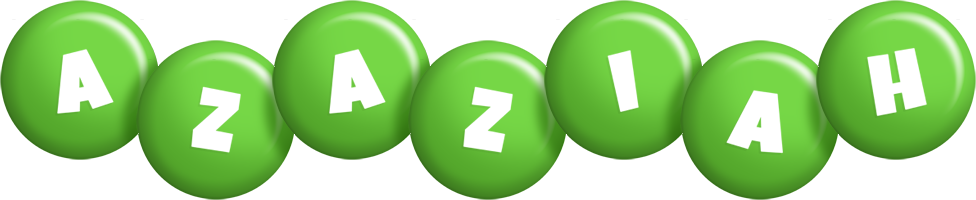 Azaziah candy-green logo