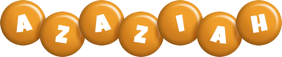 Azaziah candy-orange logo