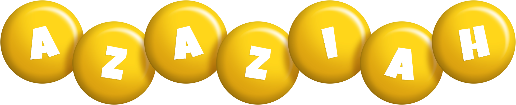 Azaziah candy-yellow logo