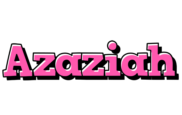 Azaziah girlish logo