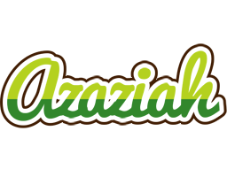 Azaziah golfing logo