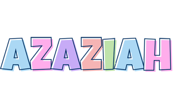 Azaziah pastel logo