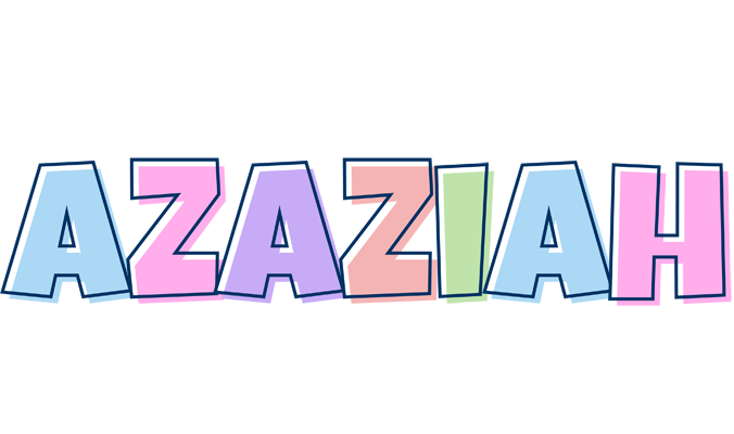 Azaziah pastel logo