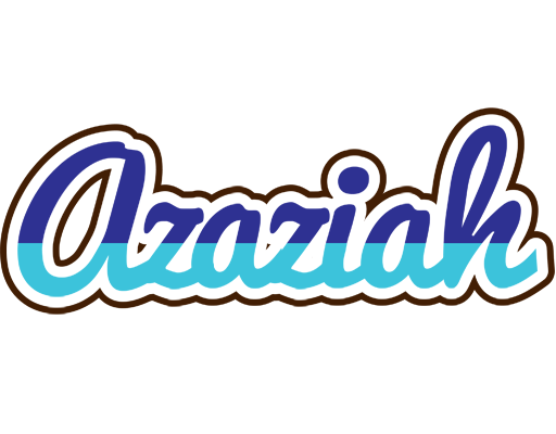 Azaziah raining logo