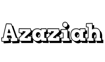 Azaziah snowing logo