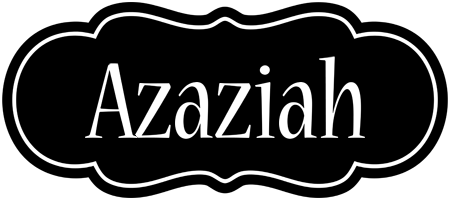 Azaziah welcome logo