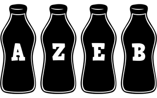 Azeb bottle logo